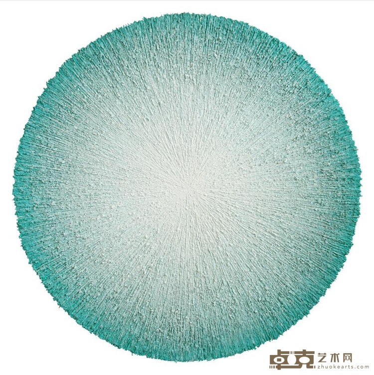 光 NO.31 王小双 直径80cm 2019 布面油画