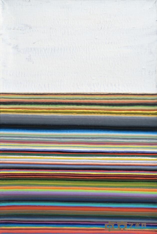 《九罐丙烯》 王光乐 76x51cm 2004年 布面丙烯