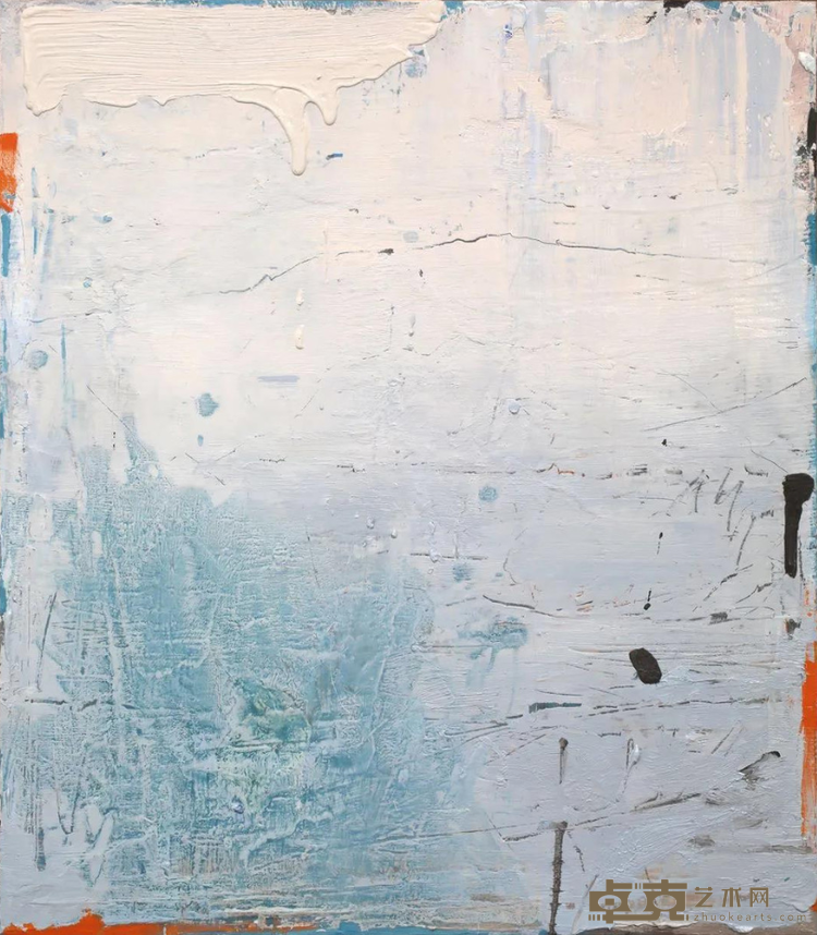 《18-7-15》 冯良鸿 80×70cm 2018年 布面油画
