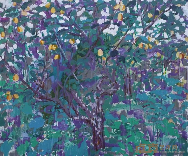梨园 刘仁仙 158 x 180 cm 2013 布面油画