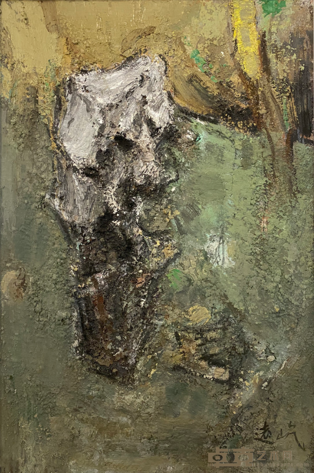 《石·象》 周远屹 衡阳师范学院 80x120cm 油画