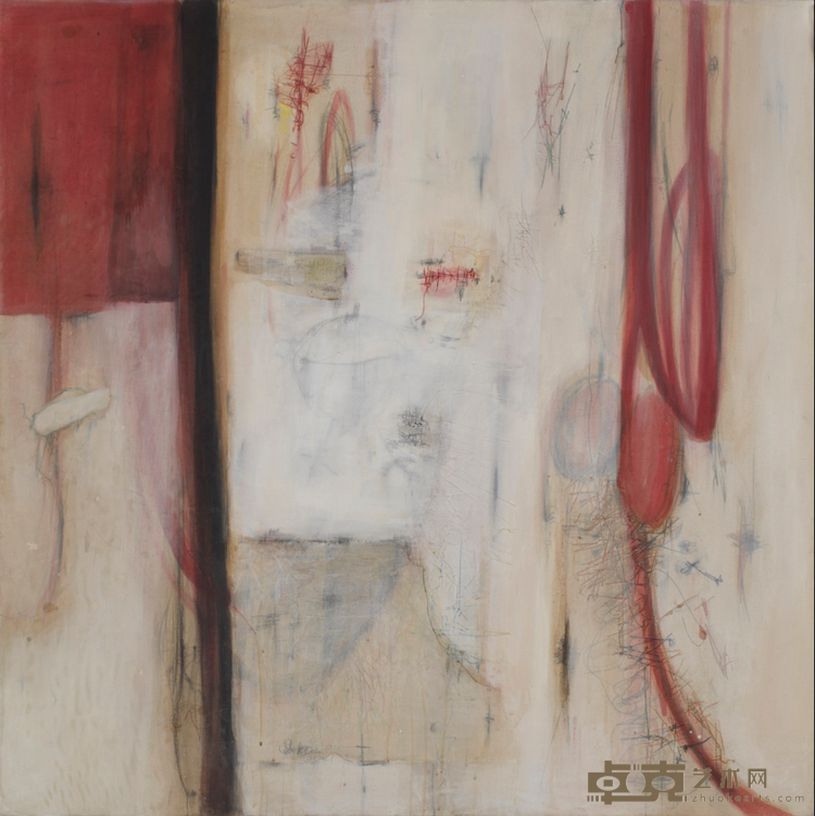 《任务》 邓珊珊 120x120cm 2017年 综合材料