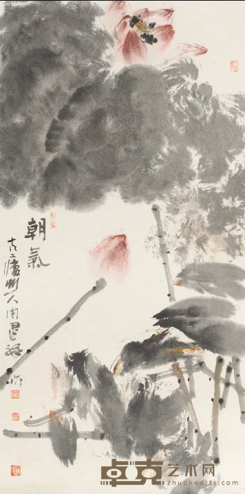 朝气 周建祥 69×34cm