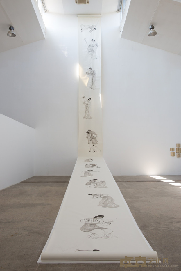 《故事新编》 彭薇 160x5000cm 2019年 纸本水墨