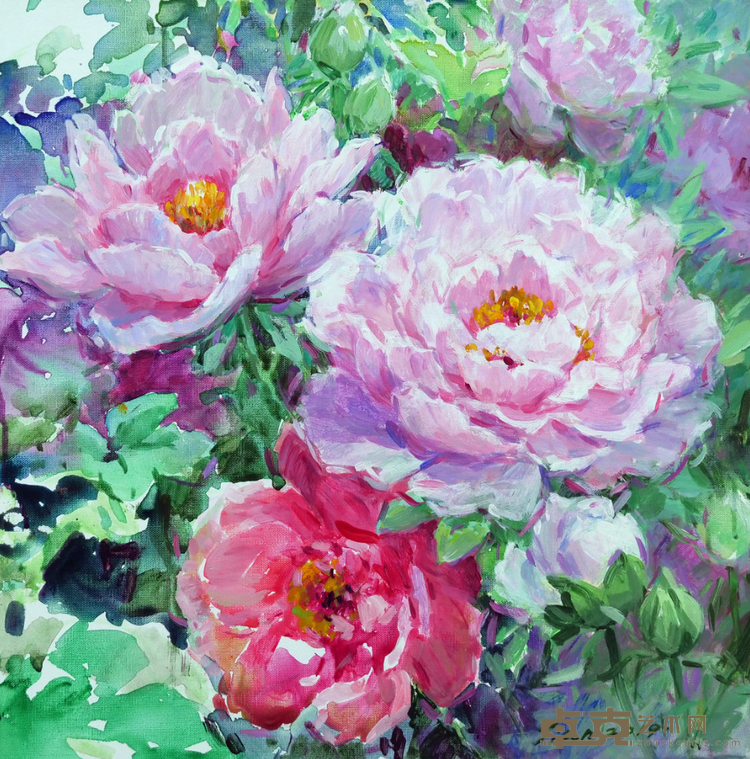 《NO.12》 杨健健 50x50cm 布面丙烯