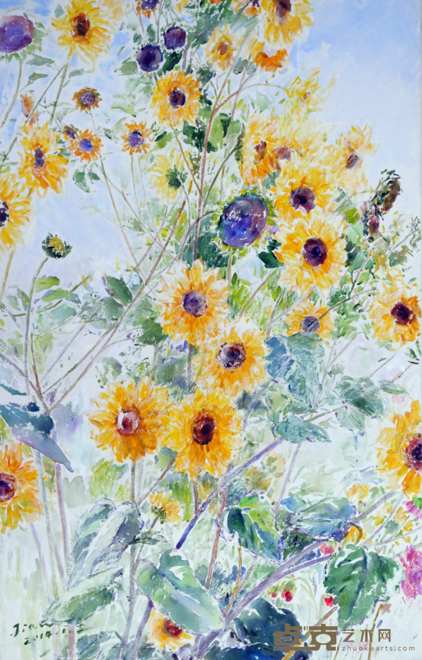《NO.67》 杨健健 120x80cm 丙烯