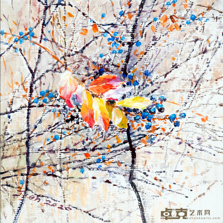 《NO.42》 杨健健 30x30cm 布面丙烯