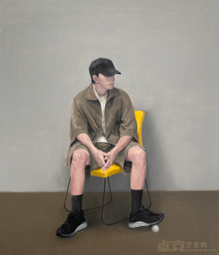 《时间维度》 沈皆坤 140x120cm 2019年 布面油画