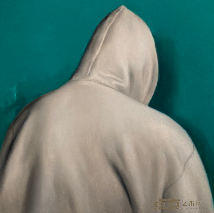 《Shadow1》 沈皆坤 80x80cm 2019年 布面油画