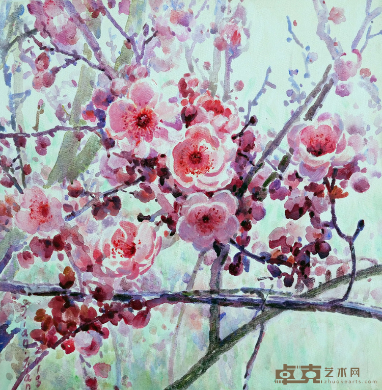 《NO.14》 杨健健 50x50cm 布面丙烯