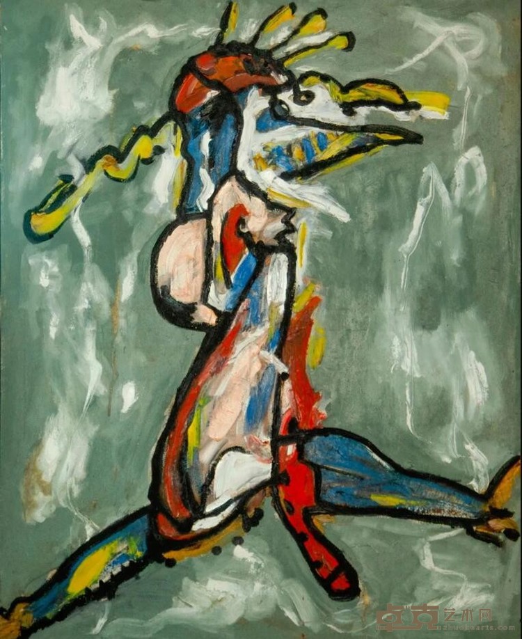 《A7》 贺龙元 80x100cm 2010年 布面油画