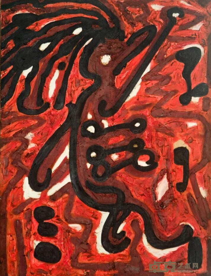 《B3》 贺龙元 60x80cm 2005年 布面油画