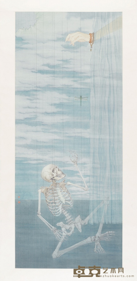 《本我之恩》 皮里文 152x64cm 2015年