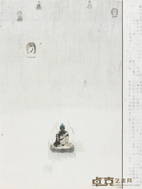 《佛城No.1》 陈国辉 136x103cm 2017年