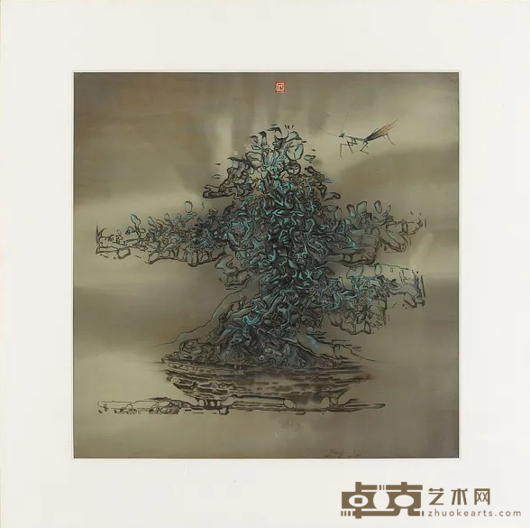 《述8》 刘慕仪 60x60cm 2015年