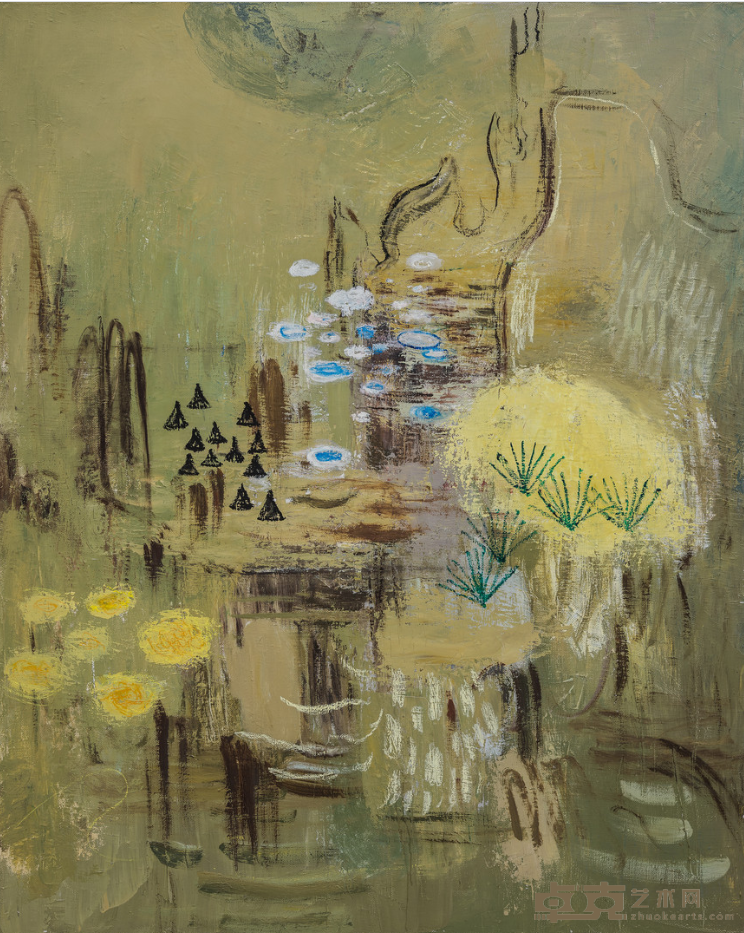 《重阳》 吉磊 150x120cm 2019年 布面油画