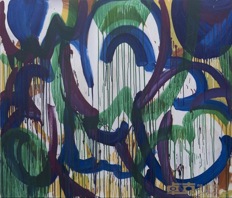 《云》 陈镒晗 120x150cm 2019年 布面丙烯