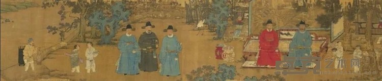 明 无款 五同会图卷 无款