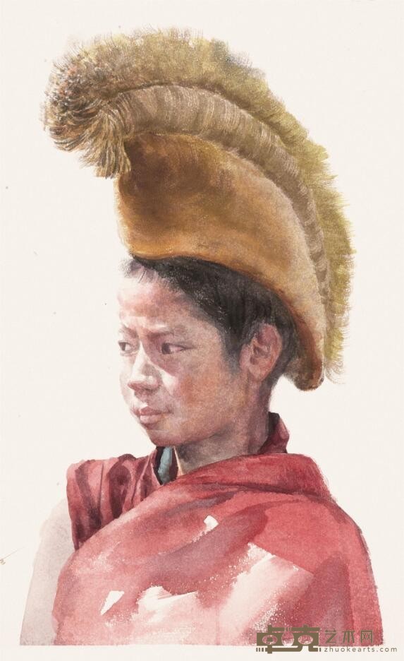 《少年》 蒲小芸 45x134cm