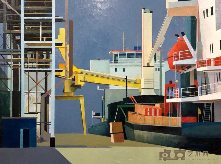 大国工业 刘贤晖 100x150cm 2019年 油画
