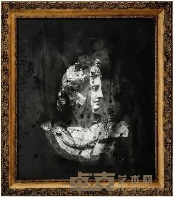《无题》 管策 72x61cm 2019年 综合材料