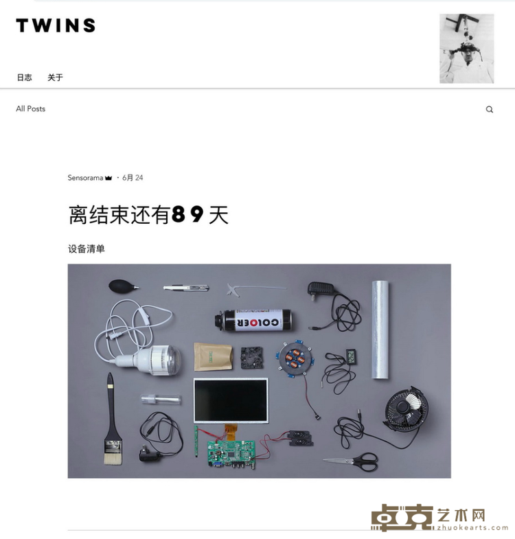 《孪生》 郑乐 尺寸可变 2020年 装置（电磁铁、短绒苔藓、网站）