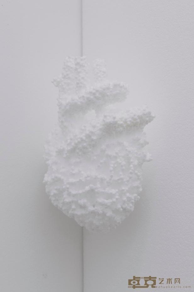 《泡沫心脏》 谭英杰 28x26x38cm 2018年 泡沫