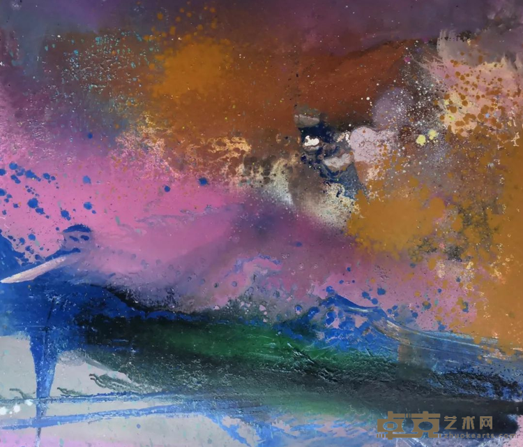 《梦之痕迹 Des traces de rêves》 藏渊 180x150cm