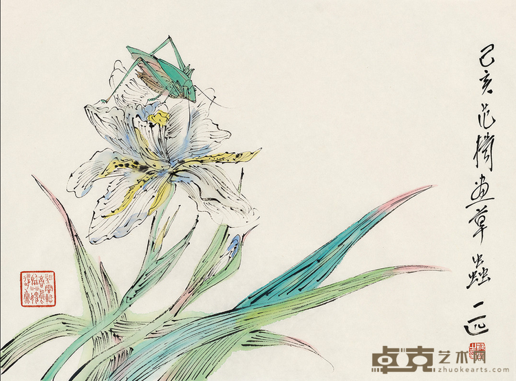 《草虫一匹》 范扬 46x34cm 2019年