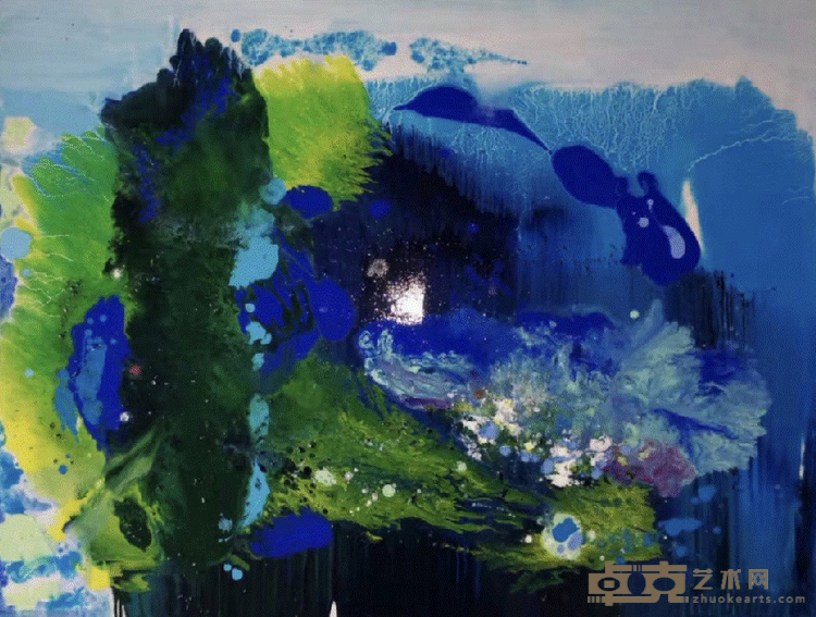 《春露 Éponge》 藏渊 100x130cm