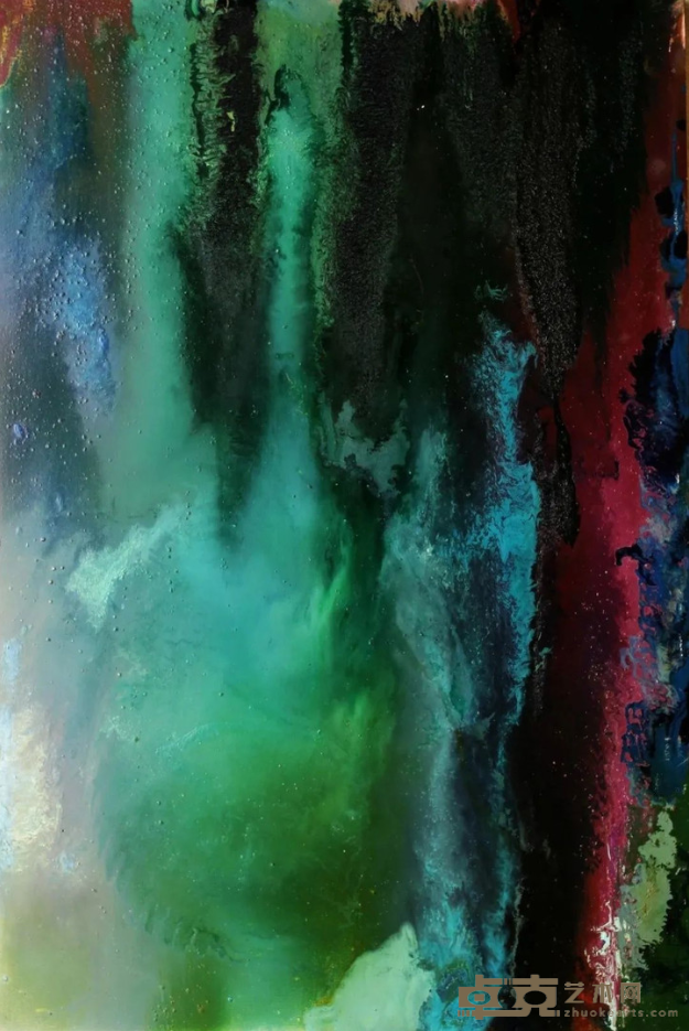 《晨湖 Lac du Matin》1 藏渊 180x120cm