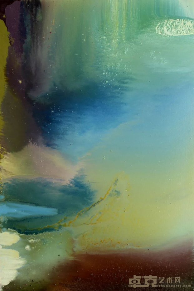 《晨湖 Lac du Matin》3 藏渊 180x120cm