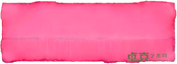 《灿》 陈淑霞 73x204cm 2020年 布面油画Oil on Canvas