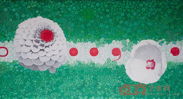 《日光之下》 张弓 120x220cm 2018年 布面丙烯