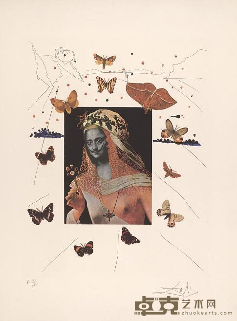 Surrealist Portrait of Dalí Su 达利