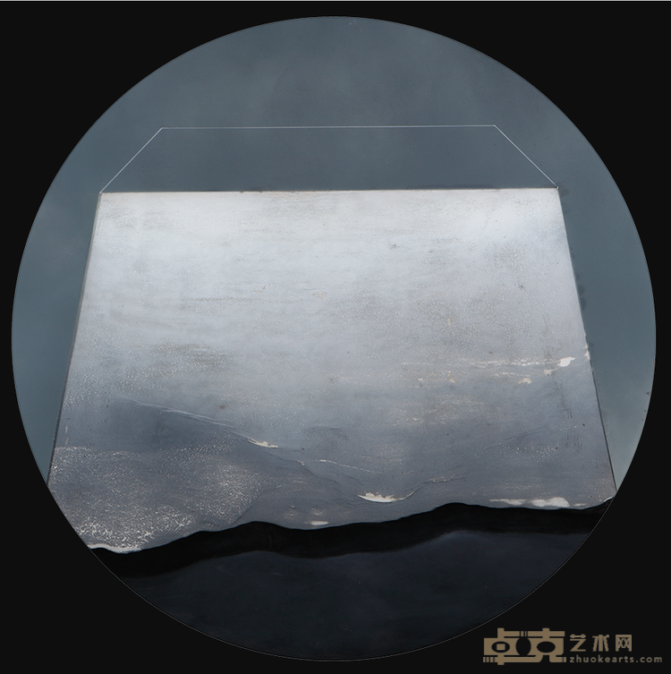 《云痕系列——永不落空之3》 游东醌 直径60cm 2020年 木板综合材料