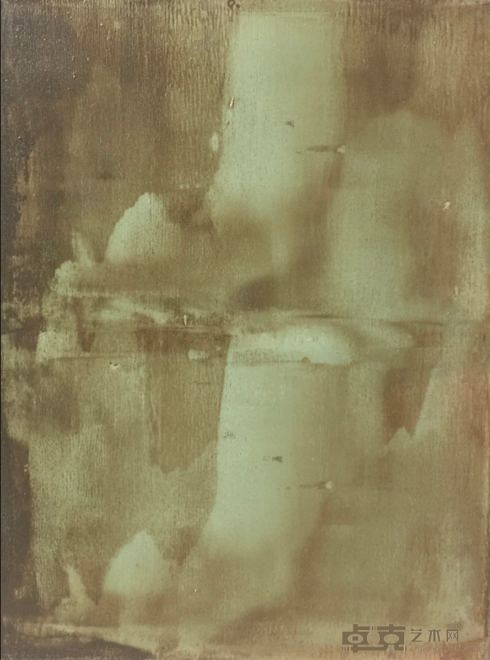 《极昼83》 刘聪 20.5x15.5cm 2019年 木板综合材料