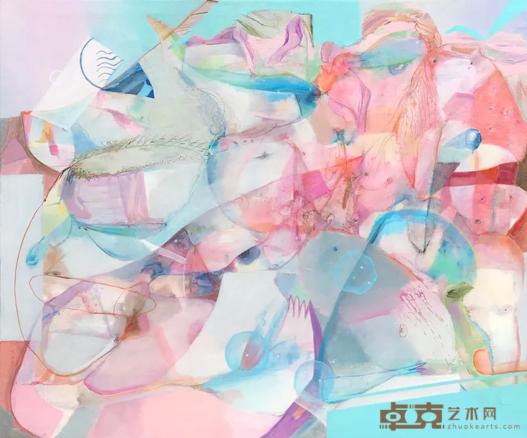 溢06 陈晓英 100x120cm 2020 布面油画