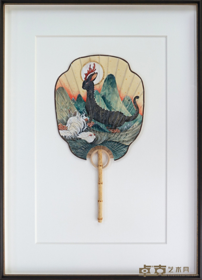 《海兔》 贺娟 41.5x22.5cm 2020年 纸本