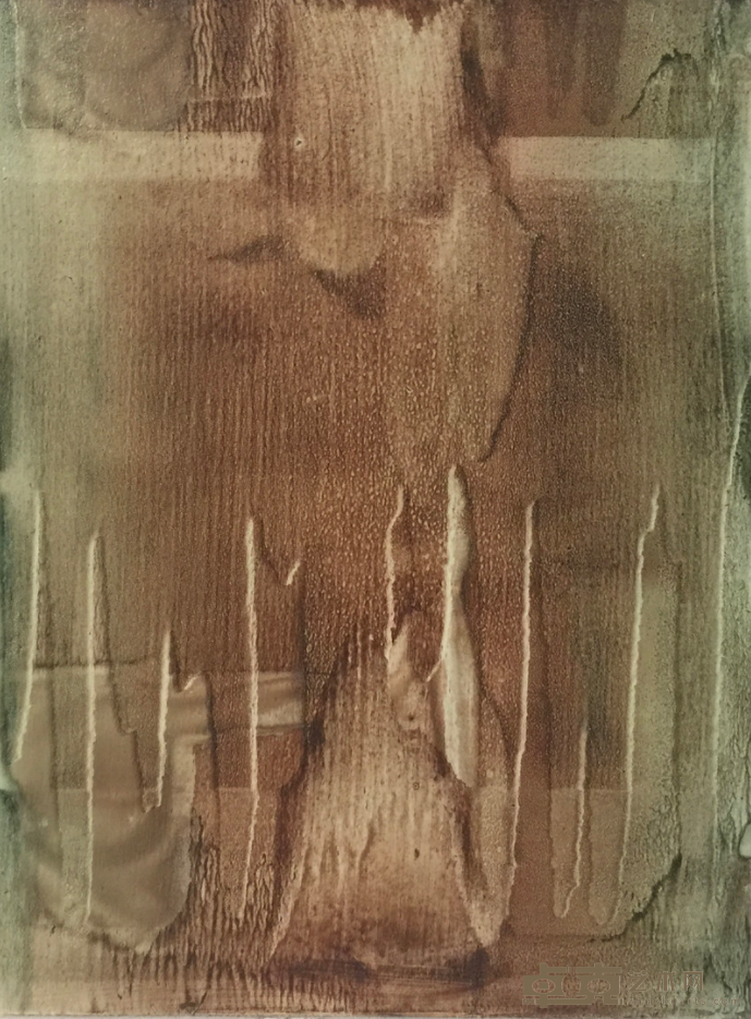 《极昼89》 刘聪 20.5x15.5cm 2019年 木板综合材料
