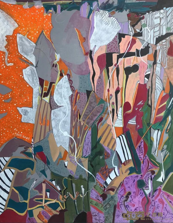 2020•01 陈晓英 90x70cm 2020 布面油画