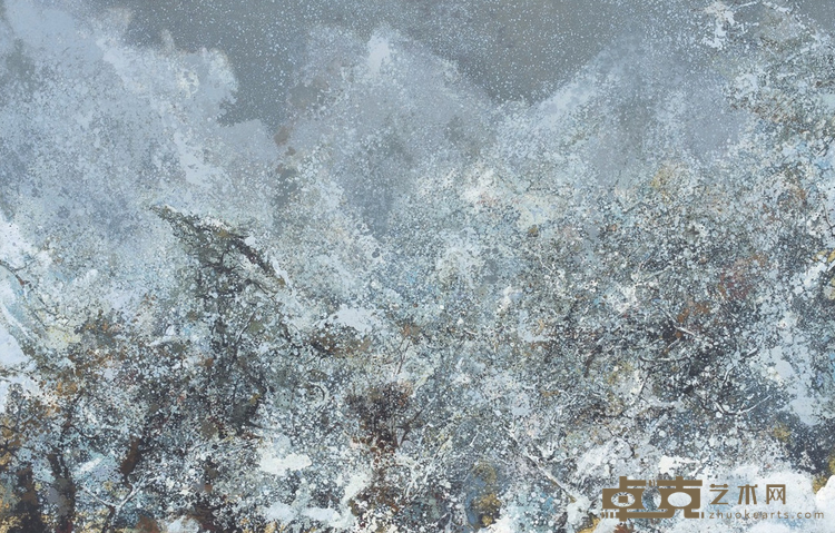 《悠悠寒谷》 洪凌 160x220cm 2014年 布面油画