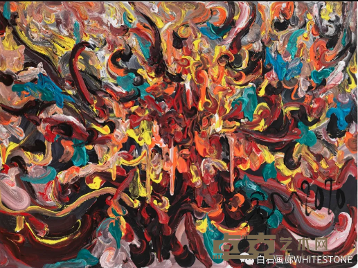《花神5》 任思鸿 111.6x149.8cm 2020年 油画画布