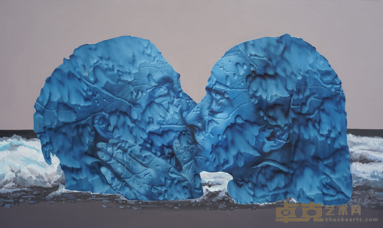 《海枯石烂》 孟涛 200cmX120cm 2020 布面油画