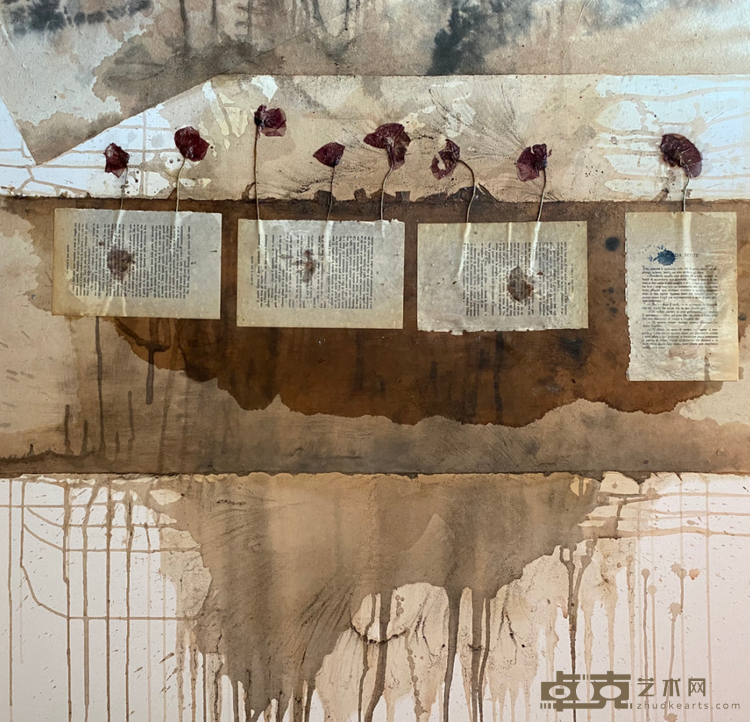《精神花园1》 王娟妮 100x60cm 2019年 综合材料