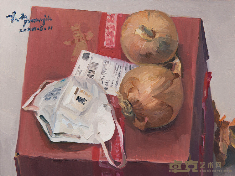 20200311 袁加 30cm×40cm 2020 布面油画
