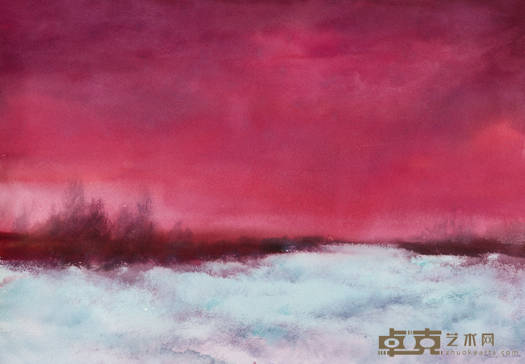 《粉夏》 蒋正杨 36x41cm
