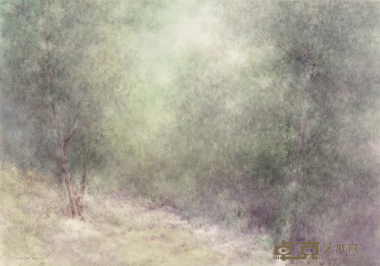 《这个春天分外独特》 蒋正杨 76x108cm