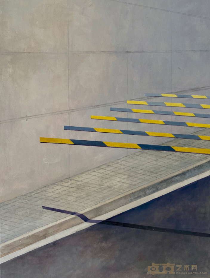 《出口》1 蒋正杨 56x76cm