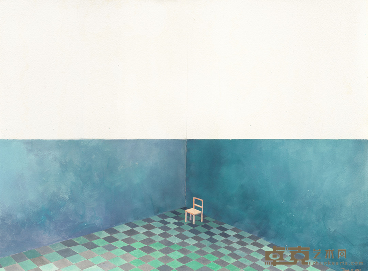《动机》1 蒋正杨 56x76cm